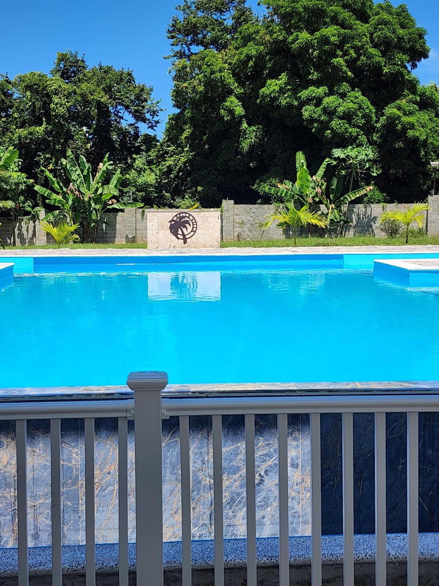 Bella Villa Room With Large Pool And Close To Beach Las Galeras Luaran gambar